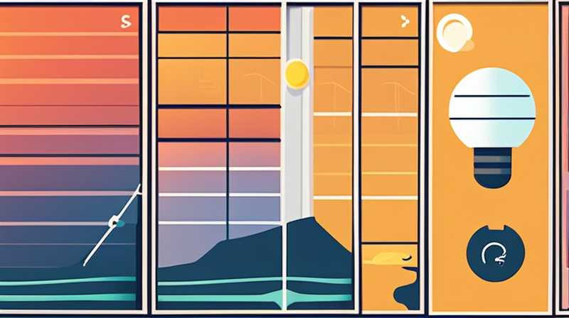 How is solar energy stored and used?