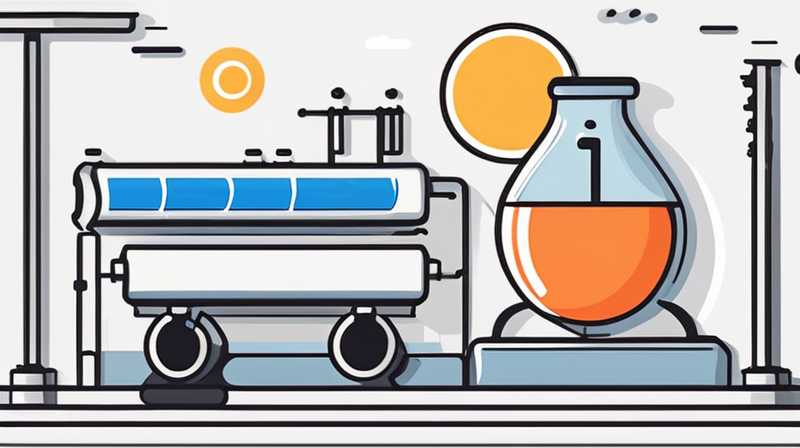 When to add liquid to the solar tank