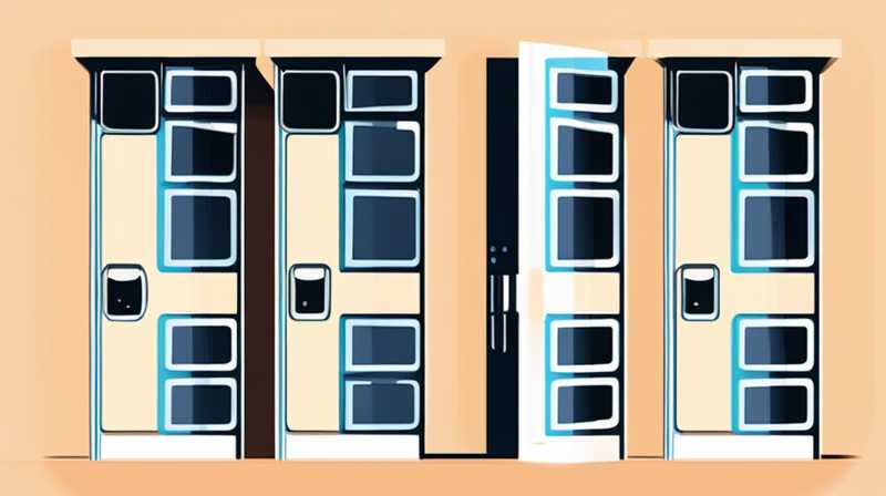 Where to put the door stack solar light