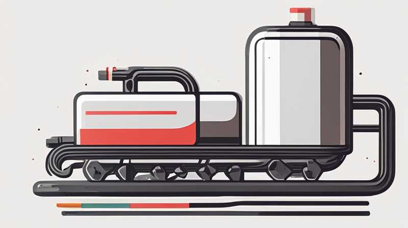 Cómo cortar el tanque de almacenamiento de energía hidráulica