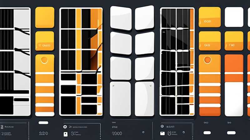 What are the materials of solar panels now?