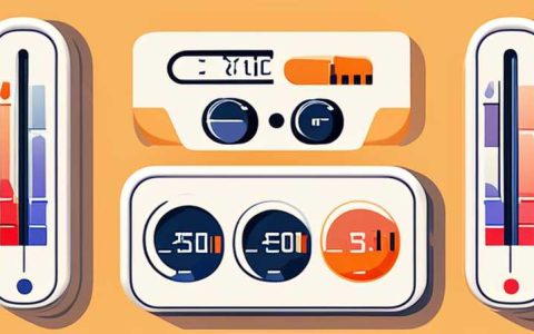 How to set the temperature of a solar meter