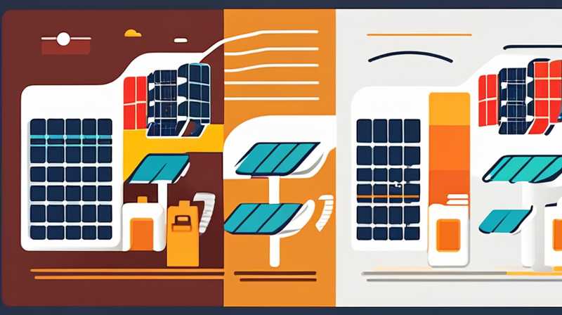 How to save electricity from solar panels