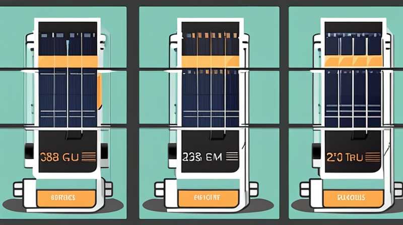 How many volts do solar lights usually use?