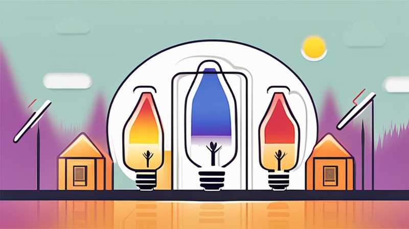 Do solar energy require light bulbs? Why?