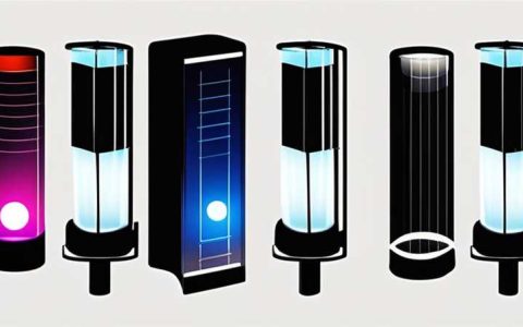 How to set up the garden solar column light