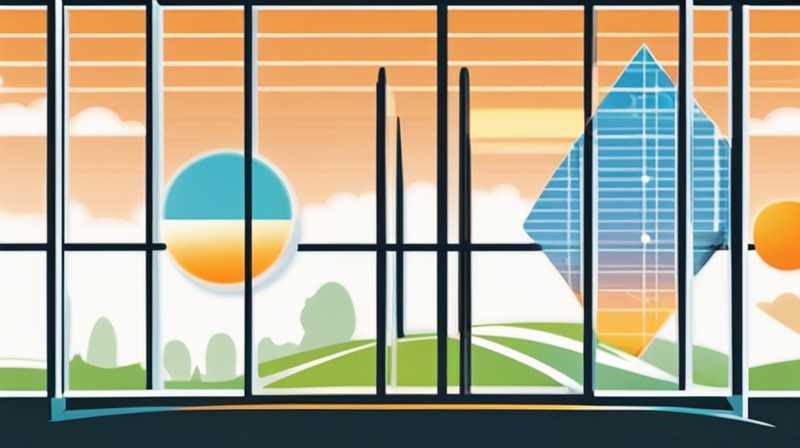 How to adjust the solar glass process