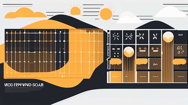 What wind can blow solar power?