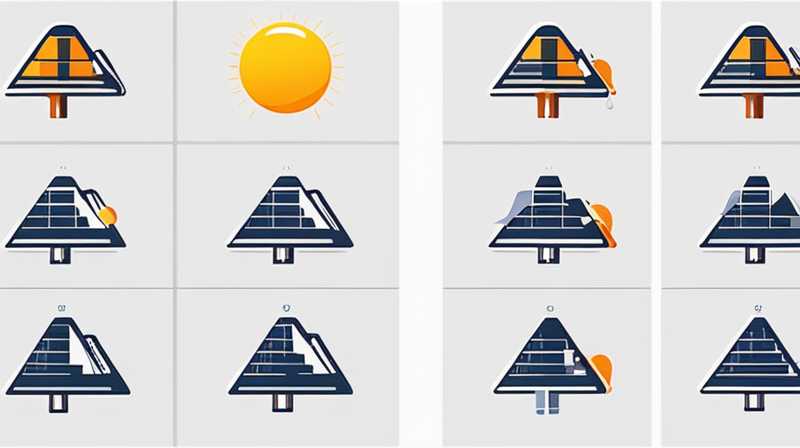 How to connect the 4-core solar power plug