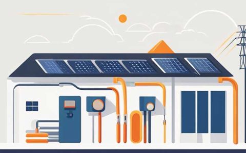 How to connect solar energy to external pipes