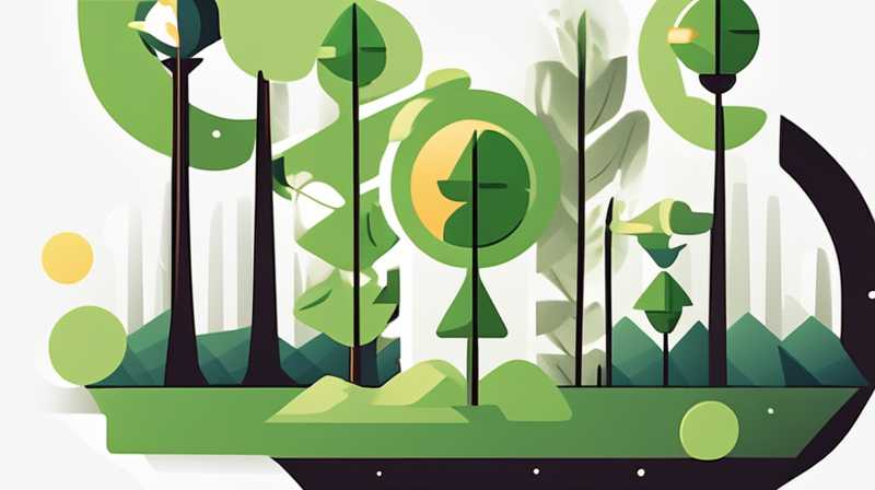 How forests generate solar power