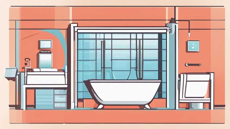 How to disassemble the bathroom solar tube