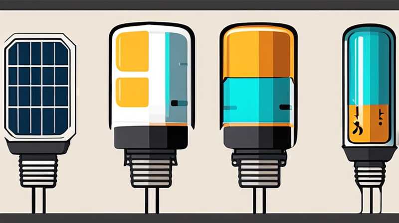 How much electricity does a 40w solar light consume