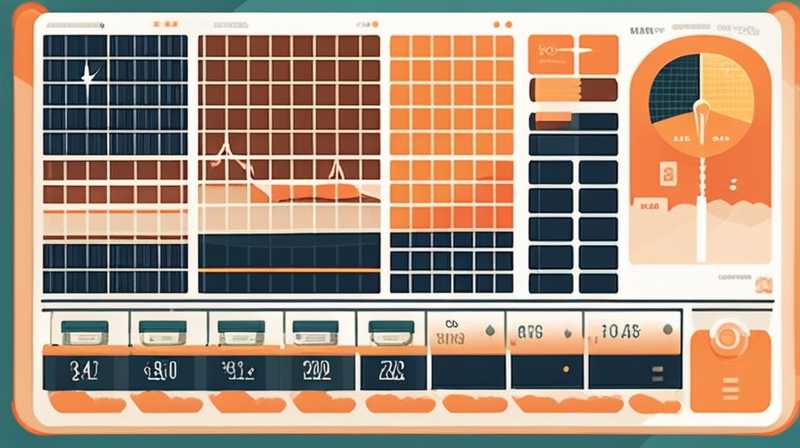 How to calculate the solar energy surplus power grid