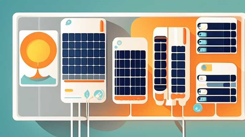 How to switch positions between solar energy and floor heating