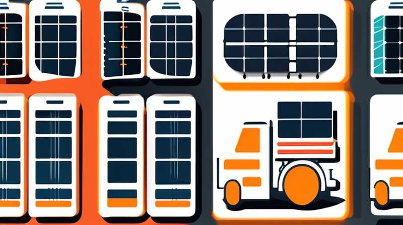 How to fix the truck solar panels