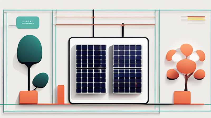 How to connect two small solar panels in parallel