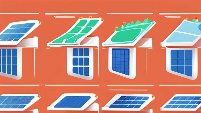 How to use 4 solar panels