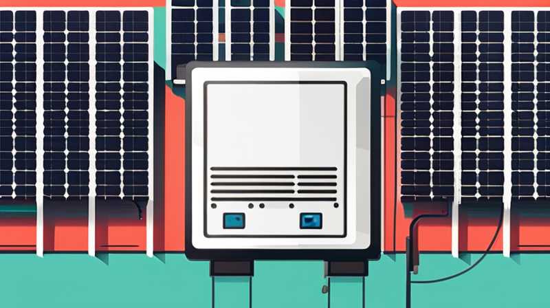 How to remove the power supply shell behind the solar panel