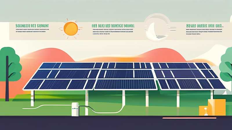 How many square meters of solar panels are there in 1 megawatt?