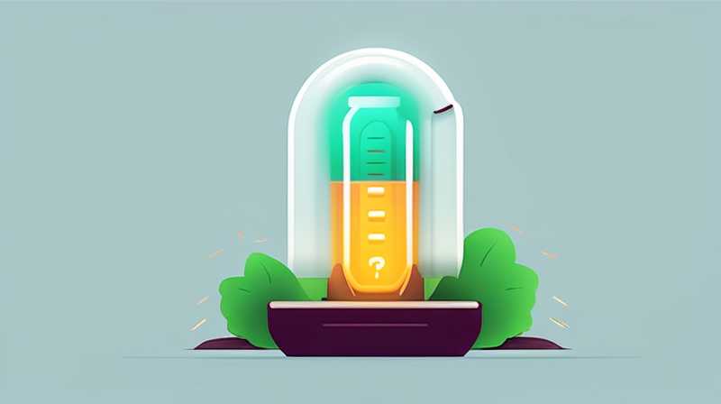 How many volts are there in the battery of a solar lamp?