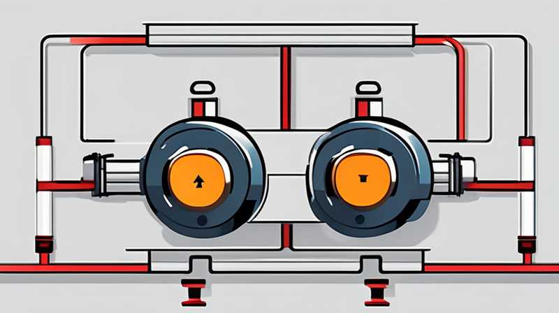 Which pipe should be installed for solar solenoid valve?