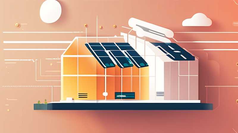 How does solar energy generate three-phase electricity?