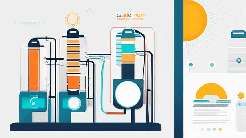 How to connect solar booster pump