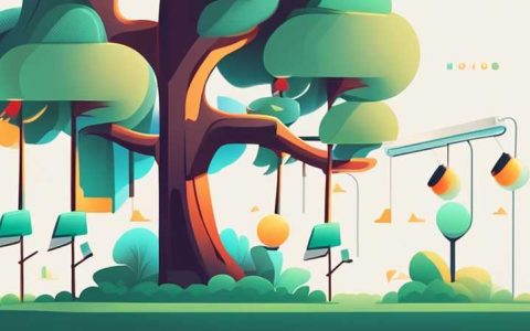 How to hang solar lights on trees