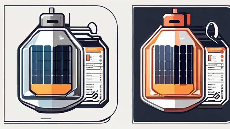 How to charge a super small solar cell