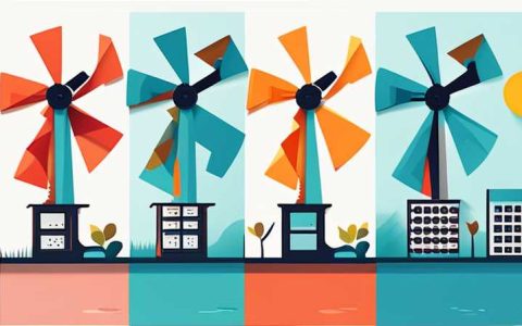 What is a solar powered mini windmill?