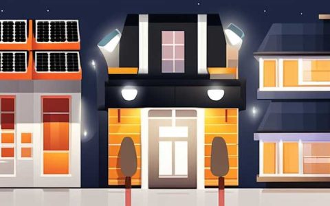 How to install solar new year lights