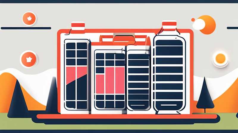 What to do with solar colloid batteries