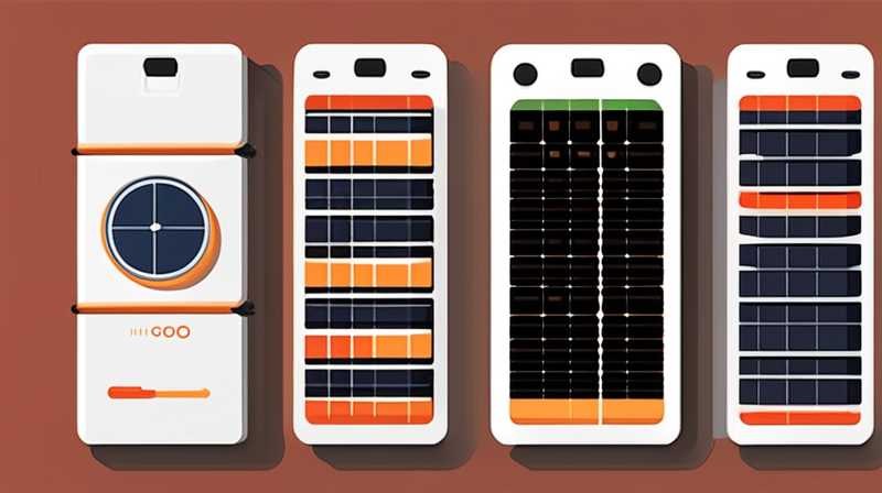 How many batteries can be charged with a 6W solar panel?