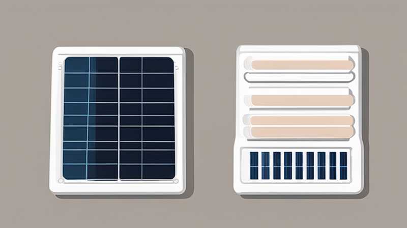 How much does it cost to replace the magnesium rod of a wall-mounted solar panel?