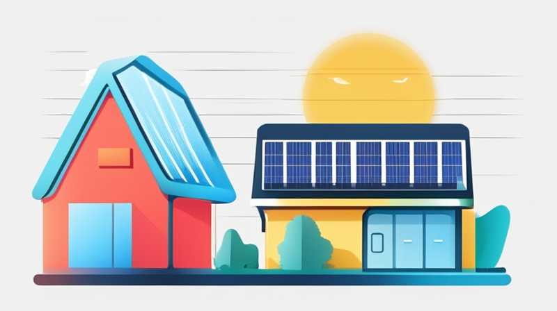 What happens when solar panels do not generate electricity?