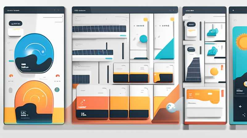 What are the materials for storing solar energy?