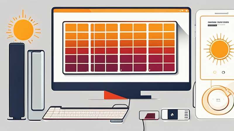 How to Charge a Solar Computer