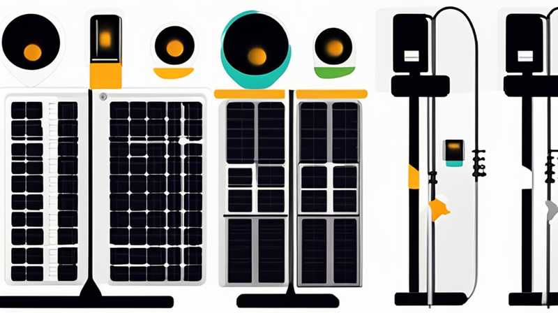 How to dismantle the solar light on the electric pole