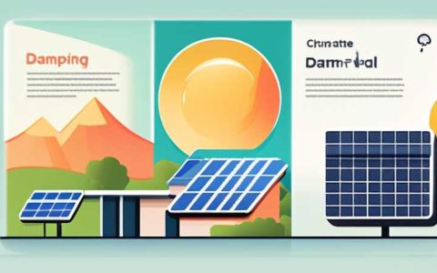 How to install damping solar panels