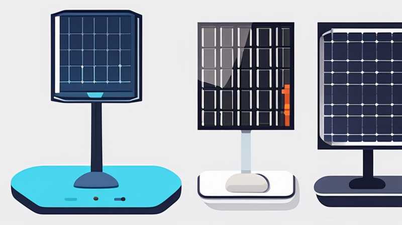 How to disassemble the solar panel light control