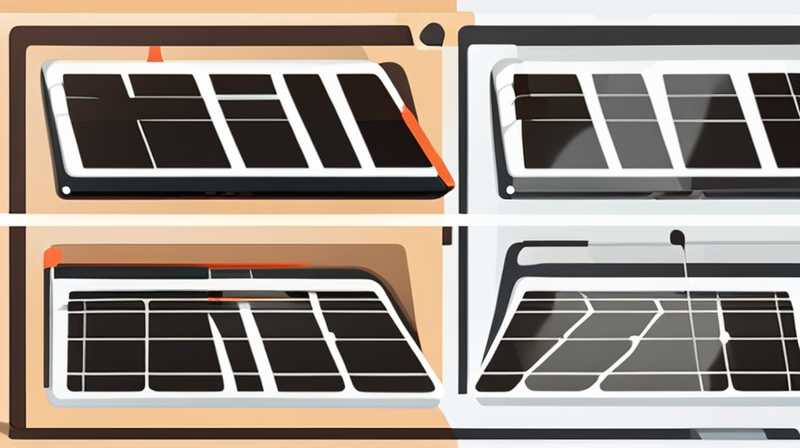 How to repair the four-layer solar panel