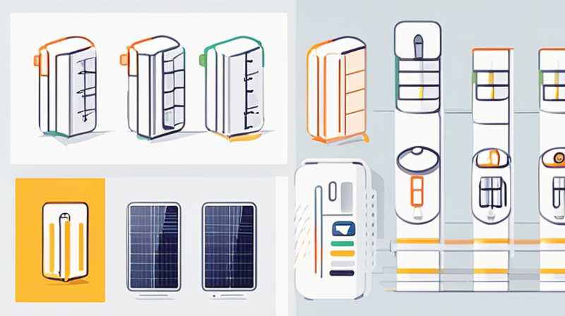 How to install and connect the battery of solar lights