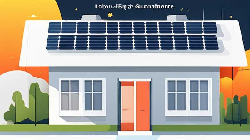 How to write a solar energy guarantee