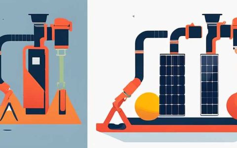 How to disassemble and assemble the solar overflow pipe