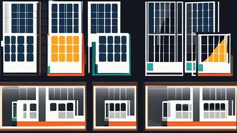 How much is a solar power shed per square meter