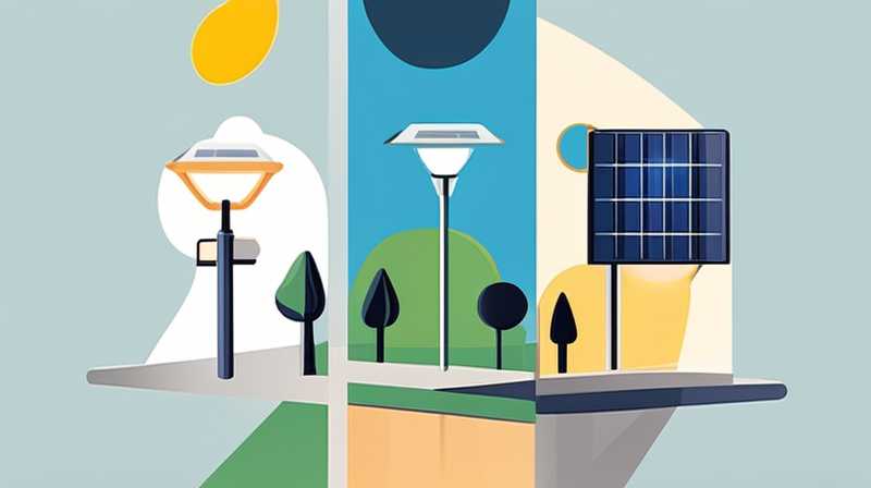 How to detect solar street lights