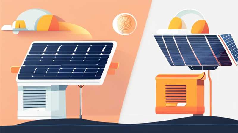 How to operate a solar powered air oscillator