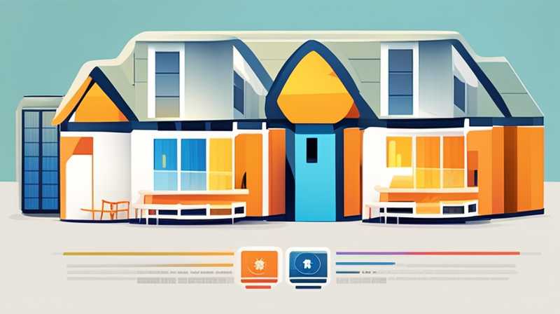 What are the uses of solar energy barrels in new houses?