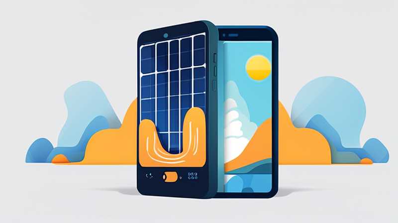 Why not charge your phone with solar energy?